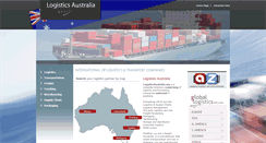 Desktop Screenshot of logisticsaustralia.org